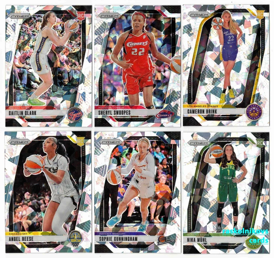 2024 Panini WNBA Prizm SILVER ICE Your Choice $2 or 2 Card Minimum YOU PICK! - Image 1 of 1