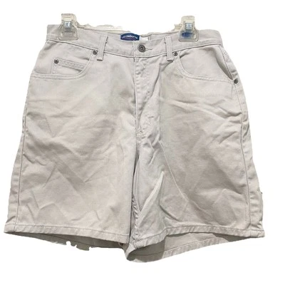 Pantalones Cortos Jeans Liz Claiborne Lizwear Calce Clásico Caqui Talla 12 Para Mujer’s 100% Algodón Foto 1 de 4