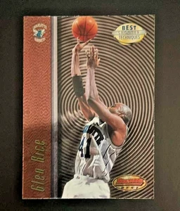 1997-98 Bowman's Best - Techniques Atomic Refractors #T6 Glen Rice Excellent - Bild 1 von 2