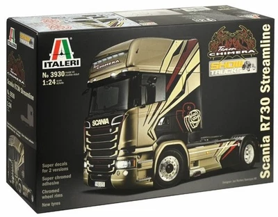 ITALERI, SCANIA R730 Streamline Team Chimera 4x2 Show Truck maquette à monter... - Photo 1/4