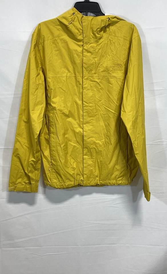 Chaqueta de lluvia cortavientos ligera amarilla para hombre The North Face talla M Foto 1 de 4
