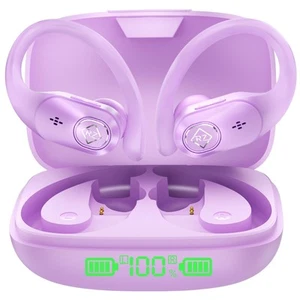 Wireless Earbuds Bluetooth Headphones Wireless Charging Case LED Display 96H ... - Picture 1 of 7