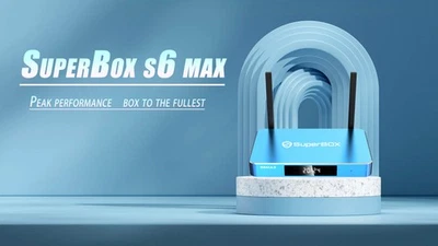 2025 NewUpgraded SuperBOX S6 Max - Pre Soccer / Sports Loaded.