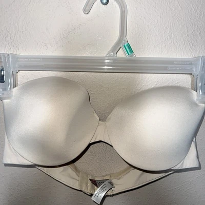 Beige Strapless Body by Victoria's Secret Bra Size 34B IPEX No Straps VS Tan - Image 1 of 4