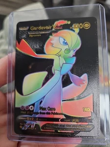 Gardevoir Vmax Rainbow Black Foil Fan Art Vinyl Collector Pokemon 076/073 - Bild 1 von 6