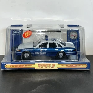 Code 3 Police Georgia State Trooper 1:24 Ford Crown Victoria w/Patch NIB - Picture 1 of 7