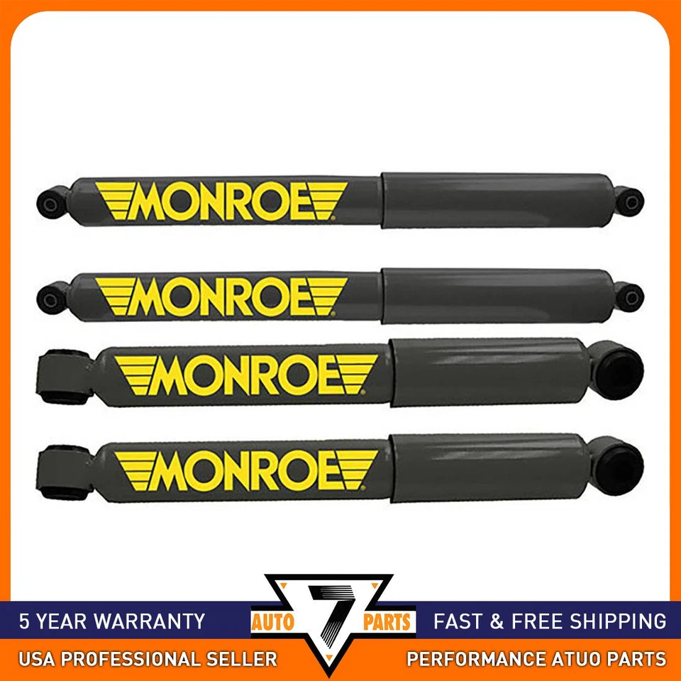 4 Amortiguadores y puntales delanteros traseros Monroe para Ford F600 1988-1989 Foto 1 de 3