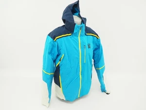 Spyder Vanqysh Men's Winter Ski Jacket Size XL Blue / Yellow / White - Picture 1 of 9
