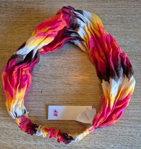 TIE DYE STYLE STRETCH FABRIC HAIRBAND FROM H&M - Picture 1 of 2
