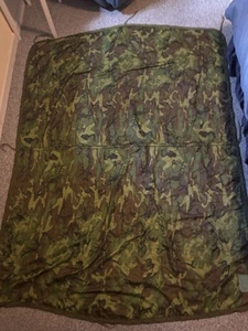 vietnam war US Army 1969 ERDL poncho Liner, Excellent Condition - Picture 1 of 2