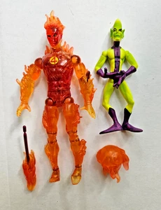 Fantastic Four Human Torch with Impossible Man (Toy Biz Marvel 2006) - Picture 1 of 4