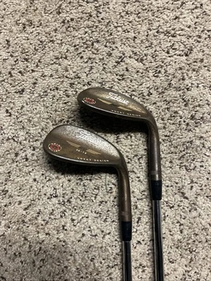 Titleist Vokey Spin Milled 2009 Oil Can Wedge Set 56 60 Sand Lob RH - Bild 1 von 4