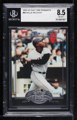 2005 Upper Deck Past Time Pennants Willie McCovey #88 BGS 8.5 HOF - Image 1 of 2