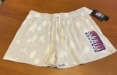 Junk Food Clothing Women’s NFL Buffalo Bills Tie-Dye Shorts Size XL NWT - Image 1 of 4