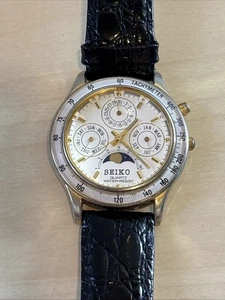 SEIKO Moonphase Triple Calendar Men's Watch Tested - Bild 1 von 7
