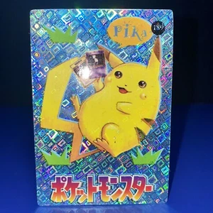Pokemon Bandai Carddass Pikachu Verkauf Holo Prisma mit Promo Mew Snorlax zurück - Bild 1 von 9