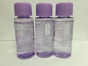 Lot 3 Clinique Take the Day Off Makeup Remover Eyes & Lips 1 oz/30 ml/ea =3 oz   - Picture 1 of 1