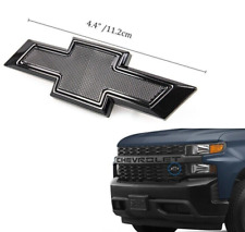 Front Small Blackout Bowtie for 2019-2023 Chevy Silverado 1500 2500HD 3500HD