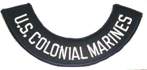 Aliens Movie USCM Rocker Logo Embroidered Patch —USA Mailed - Picture 1 of 1