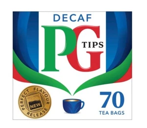 PG Tips The Tasty Decaf 70 Tea Bags PG Tea Bags - Picture 1 of 5
