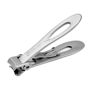 Karlash Stainless Steel Toe Nail Clipper for Men and Women with Ring Lock - Picture 1 of 7