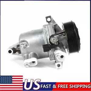 Compresor de aire acondicionado con embrague para Nissan Versa 2012-2019 2016-18 Nissan Tiida 1,6 L - Imagen 1 de 16