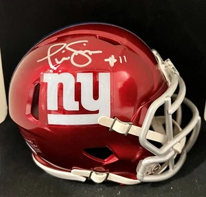 NEW YORK GIANTS PHIL SIMMS SIGNED MINI HELMET JSA COA SB MVP AUTHENTIC NFL Auto - Picture 1 of 2