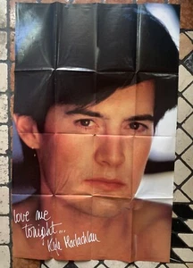 VINTAGE EDIZIONE CIOè SETTIMANALE POSTER KYLE MACLACHLAN TOM CRUISE - Picture 1 of 2