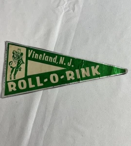 Vineland NJ Roll-O-Rink Skating Sticker Luggage Label Rink Decal Roller Skating - Picture 1 of 2
