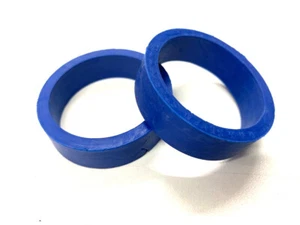 Lot de 2 élastiques flipper bally stern bleus *** - Imagen 1 de 1