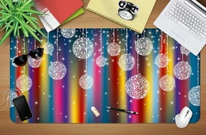 3D Regenbogen Ball H931 Christmas Rutschfest Schreibtisch Matte Tastatur Pad Amy - Bild 1 von 8