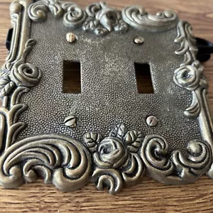 Double Switch Plate Cover Gold America’s N60TTA - Picture 1 of 4