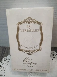 VTG. Jean Desprez Bal a Versailles Eau De Cologne 16.oz Splash ( BOX-NO BARCODE) - Picture 1 of 6