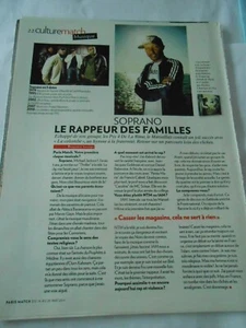 Coupure de Presse Clipping 2011 Soprano le rappeur des familles - Foto 1 di 1
