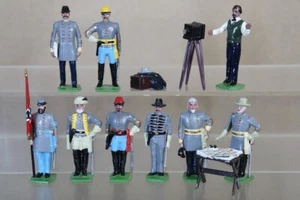 TRADITION of LONDON AMERICAN CIVIL WAR CONFEDERATE ROBERT E LEE & GENERALS od - Picture 1 of 10