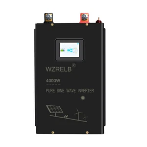 4000W Split Phase Inverter Pure Sine Wave 24V to 120V 240V Solar Motor Truck RV - Picture 1 of 7