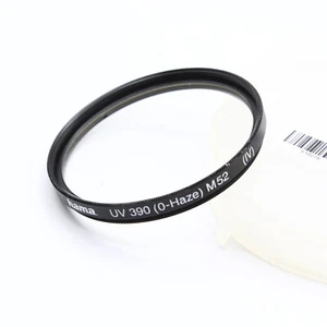 Original Hama 52mm UV 390 (0-Haze) M52 (IV) Uv/Haze Filter - Bon état !! - Photo 1 sur 2