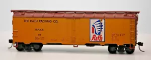 Mantua HO Scale The Rath Packing Co. RPRX 522 Refrigerator Car - Picture 1 of 6