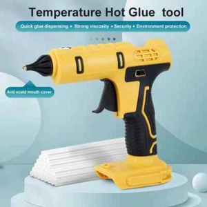 Pistola colla hot melt senza fili per batteria Dewalt 20V riparazione elettrica fai da te elettroutensile - Foto 1 di 8