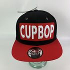 CUPBOP Cup Bop Snapback Hat Official Barbecue Food Addict Korean BBQ in a Cup