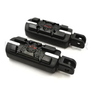 Skull Pirate Footpegs Peg For Harley 2018-later FXBB FXBR FXBRS FXLR 2019 - Picture 1 of 6