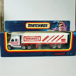 Vintage Matchbox Convoy CY-16 Scania Truck Lorry Diecast Model - Merchants - Picture 1 of 3
