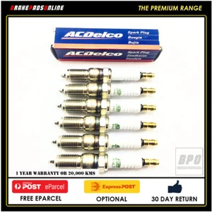 Spark Plug 6 Pack for Holden Rodeo RA 3.5L 6 CYL 6VE1 2/2003-11/2005 41629 - Picture 1 of 2