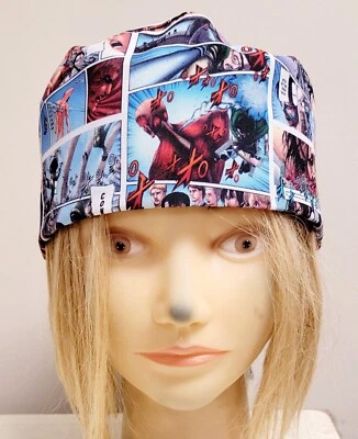 ATTACK ON TITAN ANIME COLOR MANGA MEDICAL NURSE SCRUB CAP (2 SIZE SELECTION) - Image 1 of 4