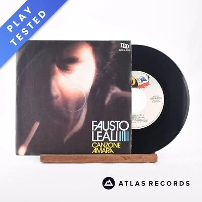 Fausto Leali - Canzone Amara - 7" Vinyl Record - VG+/VG+ - Image 1 of 4