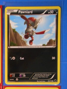 Pawniard 72/116 Pokemon card BW Plasma Freeze common NM - Picture 1 of 1