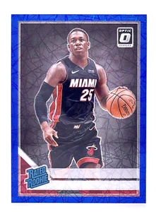 2019 Panini Donruss Optic Blue Velocity Prizm #193 Kendrick Nunn RC Miami Heat - Picture 1 of 2