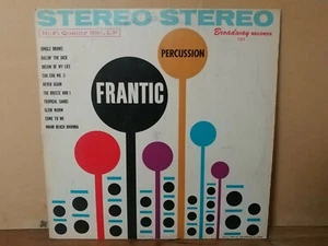 Frantic Percussion - 1962 Broadway Stereo LP BRS 101 Jungle Drums  - Picture 1 of 6
