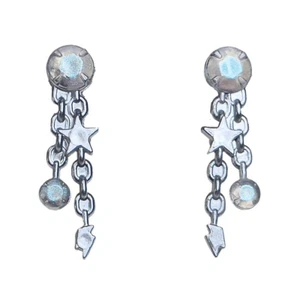 Rainbow High Fantastic Fashion Jade Hunter Doll Outfit Jewelry Star Earrings - Picture 1 of 3