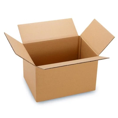 100 8x6x4 Cardboard Paper Boxes Mailing Packing Shipping Box for UPS, FedEx, DHL - Image 1 of 4